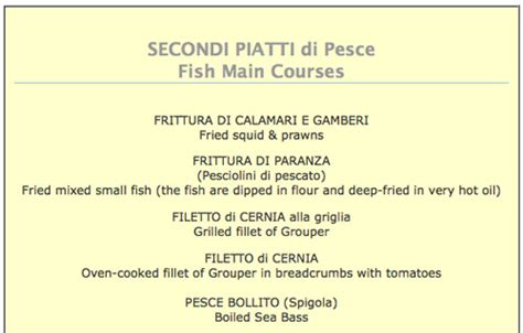 ristorante tudor pesce italia|Menus .